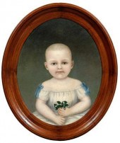 19th century portrait of child