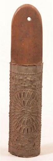19TH CENTURY PUNCH TIN AND WOO