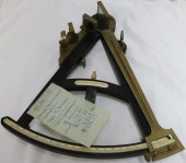 19TH CENTURY QUADRANT MARKED S