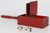 19th Century Red Painted Ballo
