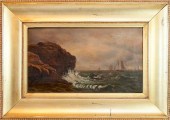 19TH CENTURY ROCKY SHORE SEASC