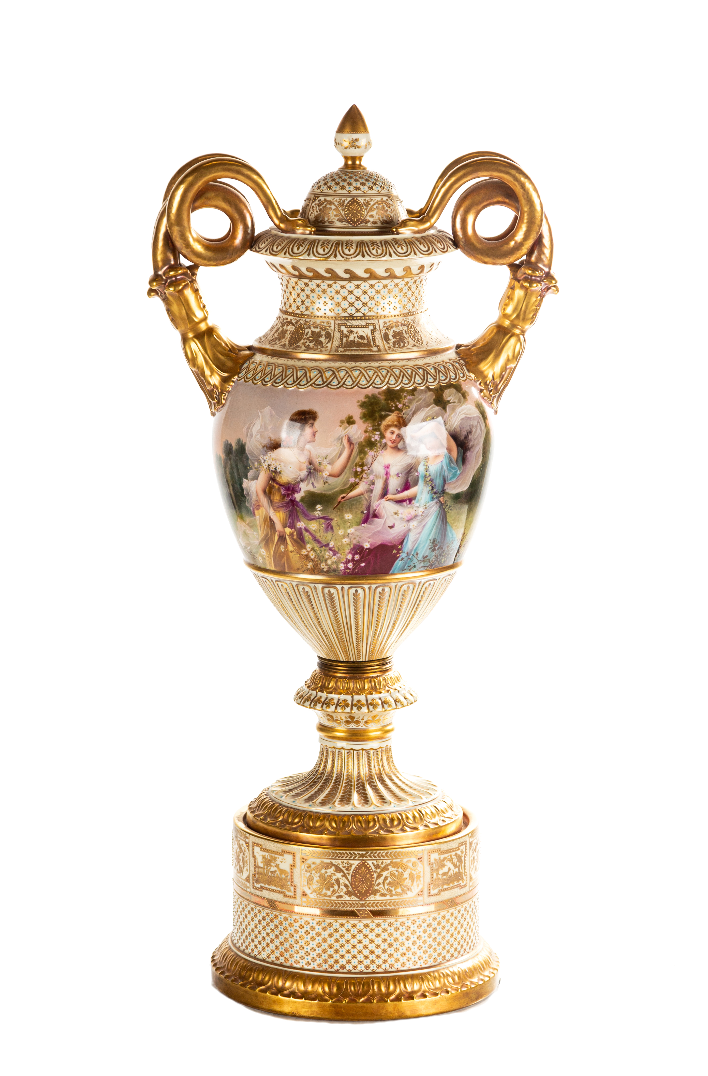 19TH CENTURY ROYAL VIENNA COVERED