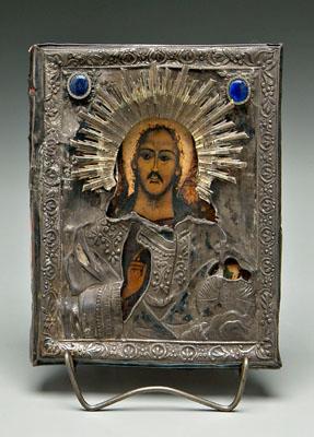 19th century Russian icon, Christ