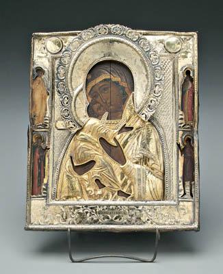 19th century Russian icon with