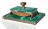 19TH CENTURY RUSSIAN MALACHITE