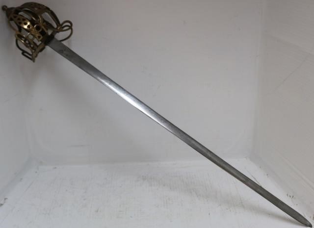 19TH CENTURY SCOTTISH BASKET HILT