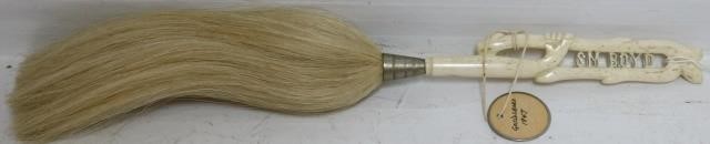 19TH CENTURY SCRIMSHAW FLY WHISK