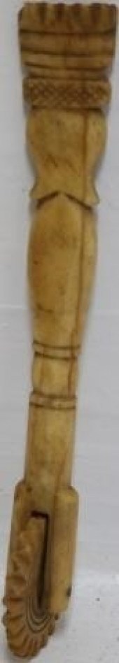 19TH CENTURY SCRIMSHAW JAGGING
