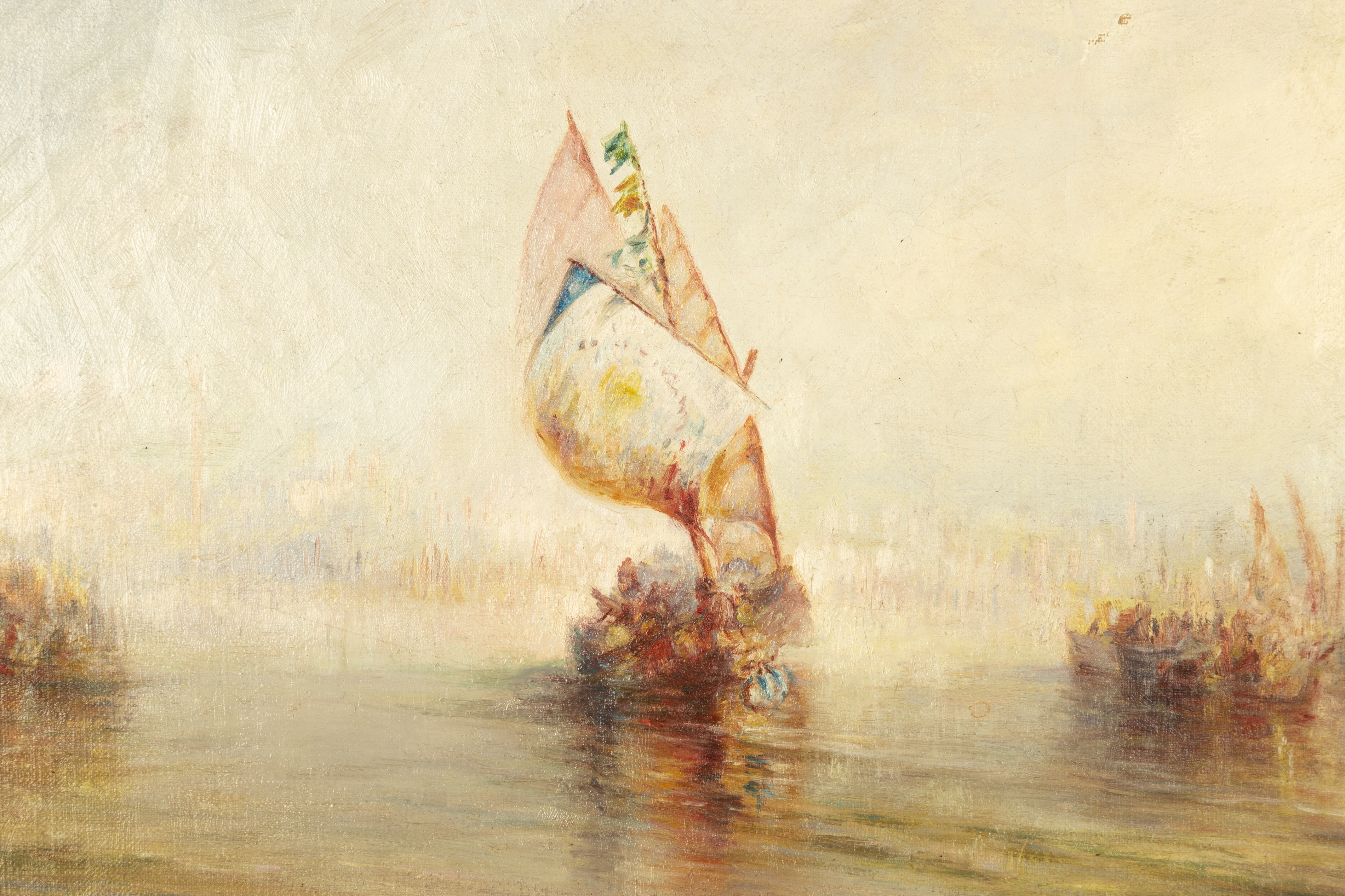 19TH CENTURY SEASCAPE PAINTING