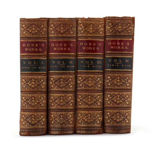 19TH CENTURY SET OF HONE'S WORKS IN