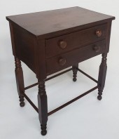 19TH CENTURY SHERATON MAHOGANY
