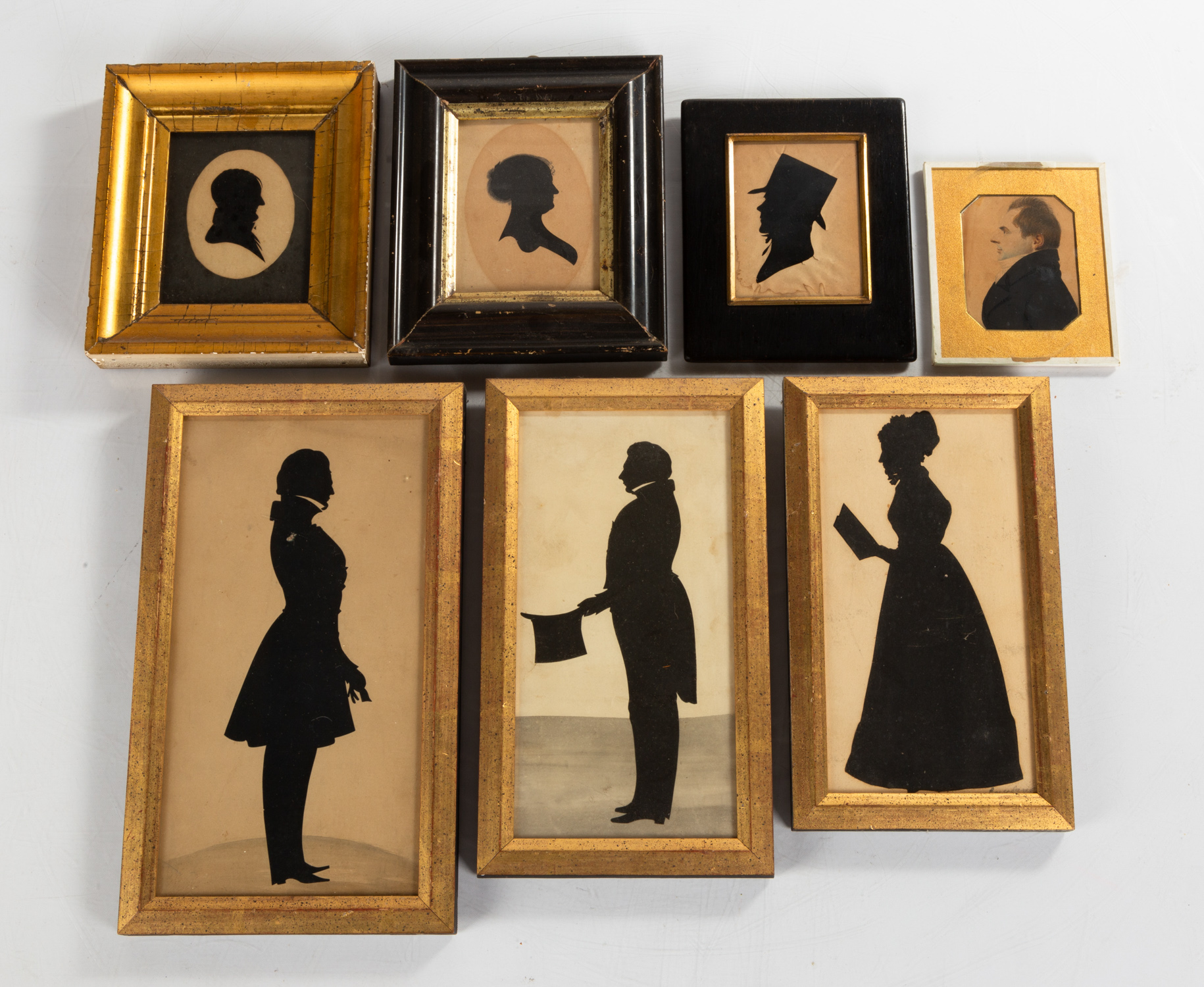 19TH CENTURY SILHOUETTES 20th