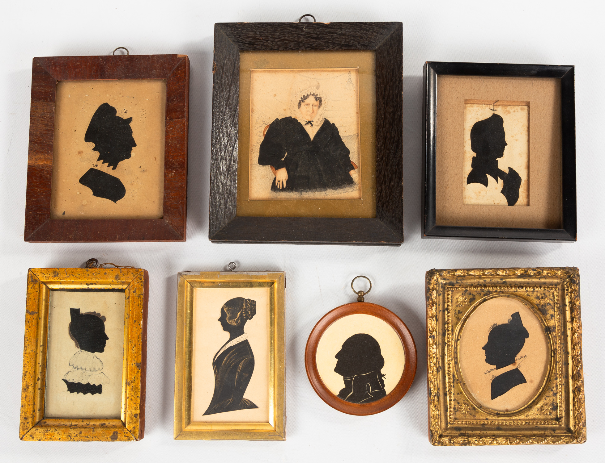 19TH CENTURY SILHOUETTES &