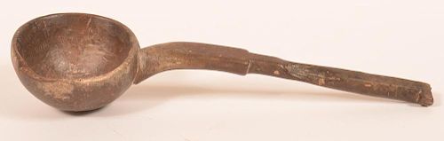 19TH CENTURY SINGLE PIECE CARVED
