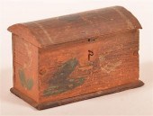 19TH CENTURY SOFTWOOD DOME TOP