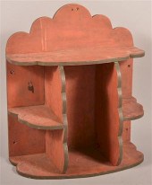 19TH CENTURY SOFTWOOD SCALLOPE