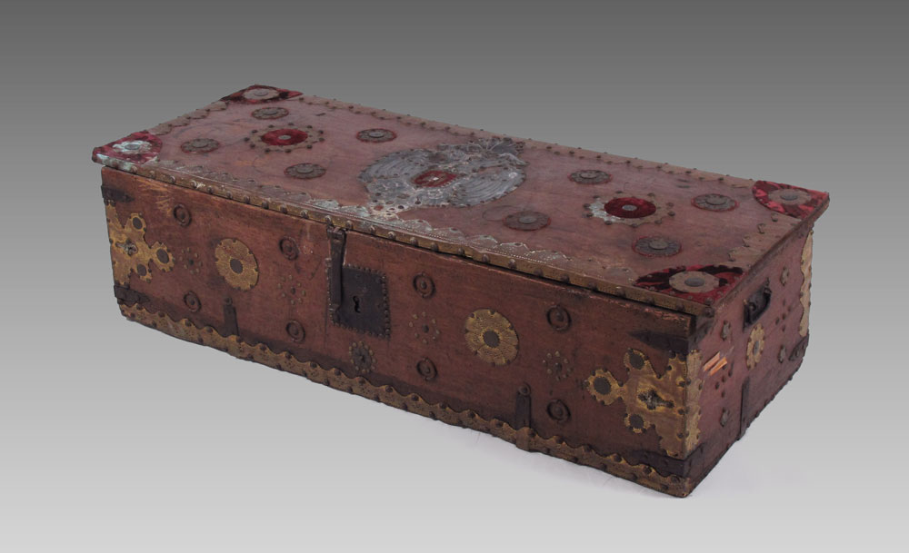 19TH CENTURY SPANISH CHEST: Circa