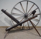19TH CENTURY SPINNING WHEEL (I