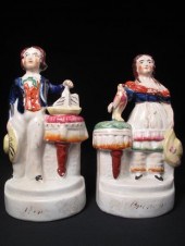 19th century Staffordshire fig