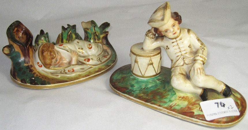 19th century Staffordshire Jar Lids
