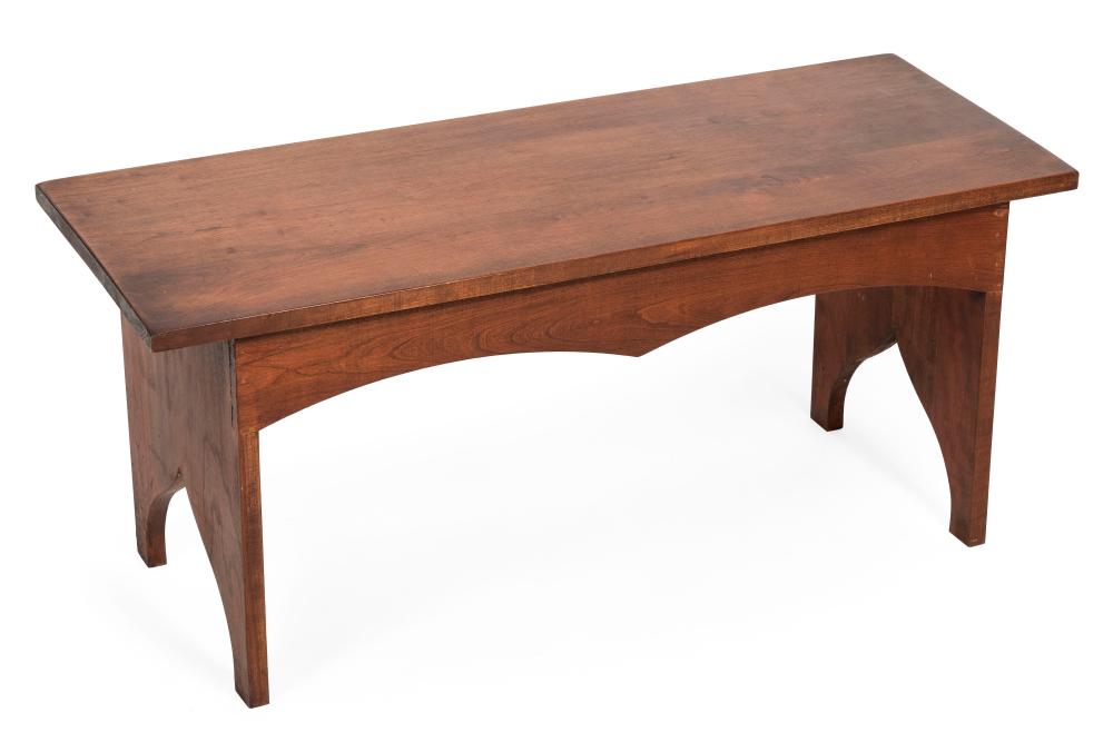 19TH CENTURY-STYLE LOW BENCH