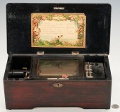 19TH CENTURY SWISS 6 TUNE TABL