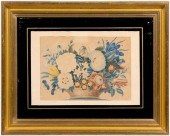 19th century theorem watercolo