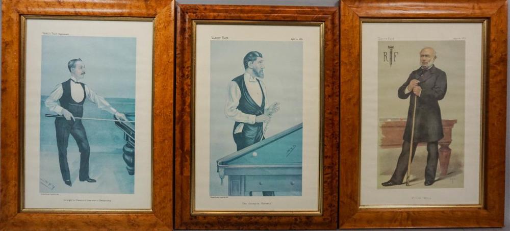 (19TH CENTURY) THREE VANITY FAIR