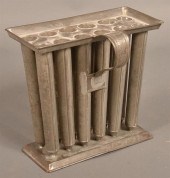 19TH CENTURY TIN 12 TUBE CANDL