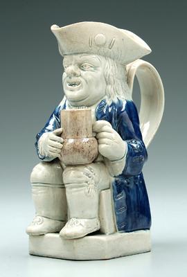 19th century Toby jug, seated