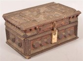 19TH CENTURY TRAMP ART HINGED