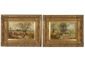19TH CENTURY: TWO LANDSCAPESea