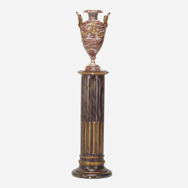19th Century. urn. marble,
