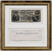 19th century Wachovia banknote