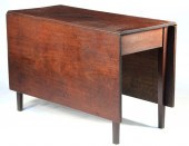 19th Century Walnut Drop Leaf