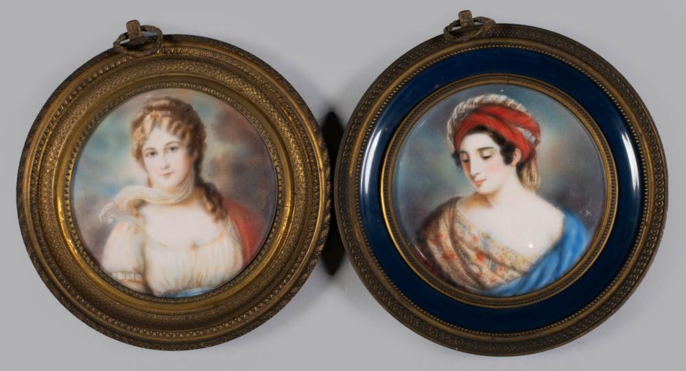 , 19TH CENTURY, WOMAN IN A