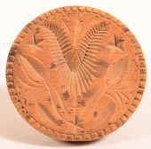 19TH CENTURY WOOD TULIP PATTER