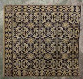 19TH CENTURY WOVEN QUILTNew Yo