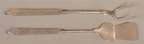 19TH CENTURY WROUGHT IRON FLESH