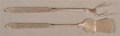 19TH CENTURY WROUGHT IRON FLES