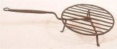 19TH CENTURY WROUGHT IRON REVO
