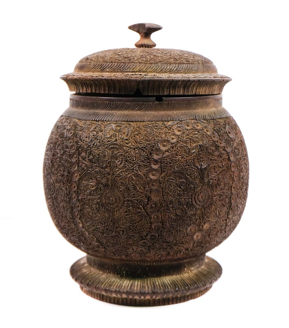 19TH CONTINENTAL FLORAL CARVED
