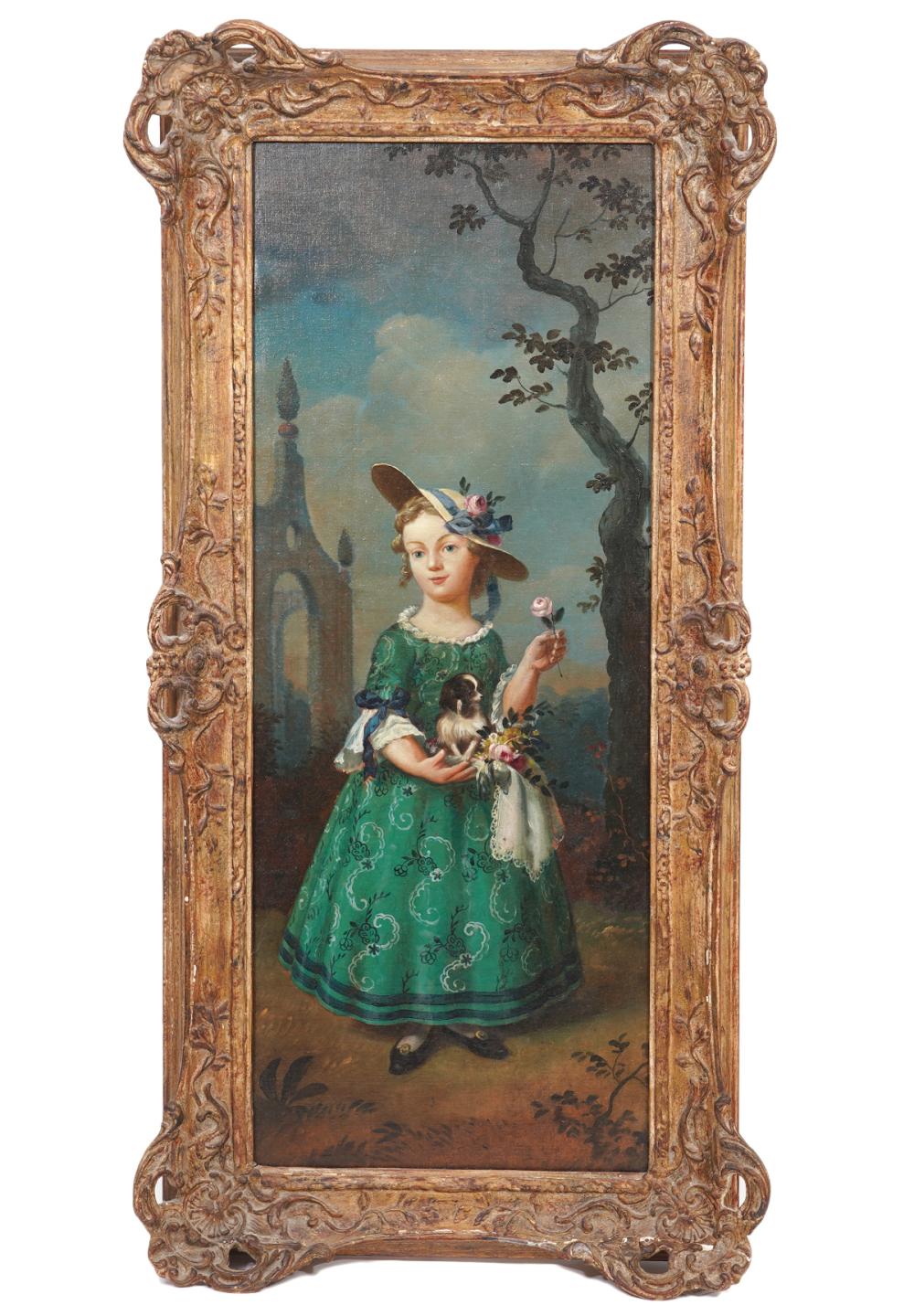 19TH CT. CONTINENTAL PORTRAIT OF