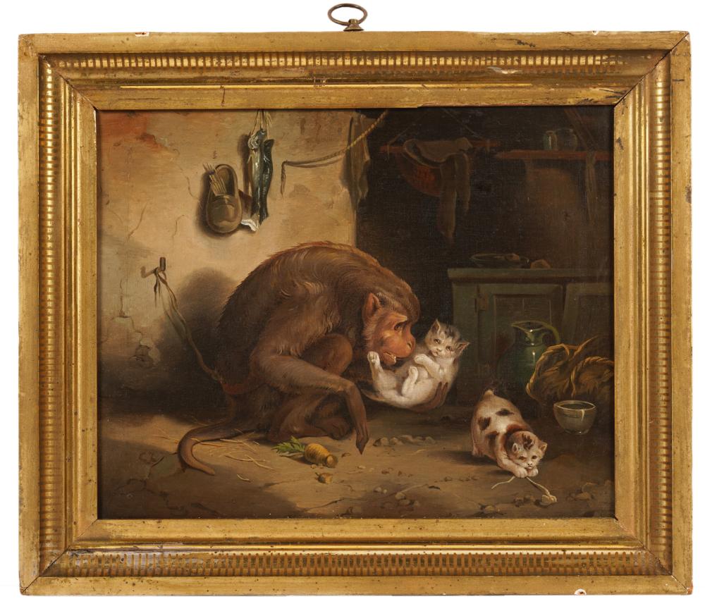 19TH CT. ENGLISH SCHOOL MONKEY