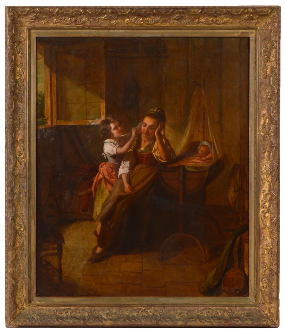 19TH CT. ENGLISH SCHOOL OIL
