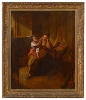 19TH CT. ENGLISH SCHOOL OIL PA