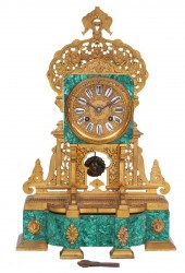 19TH CT. FRENCH MALACHITE & DO