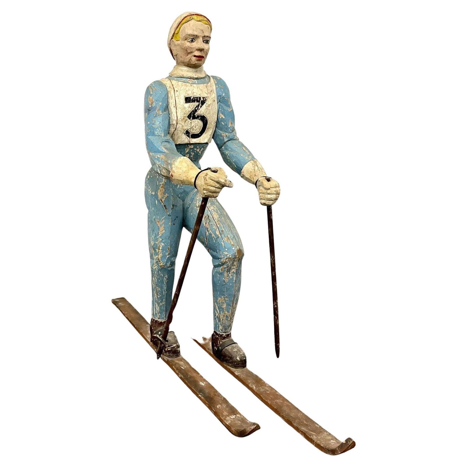 19TH/20TH C. AMERICAN WOOD LIFESIZE