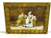 19th/20th C. hand painted porc