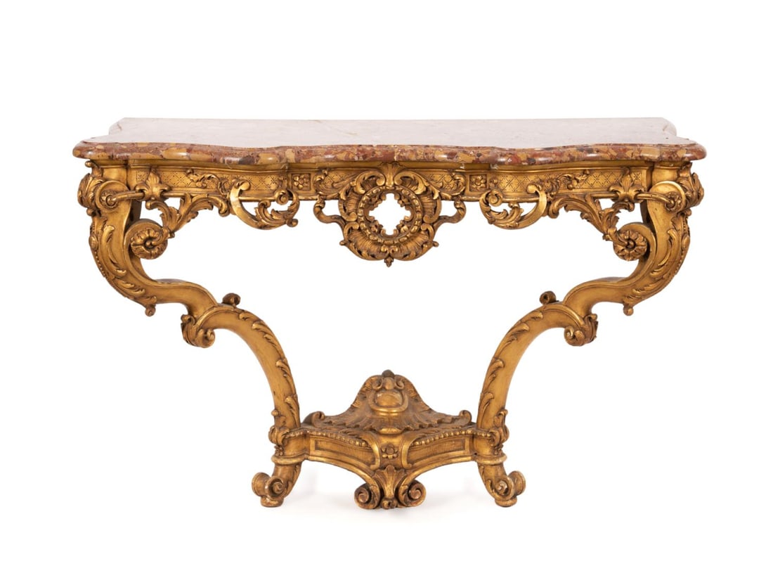 19TH/20TH C. ITALIAN MARBLE TOP